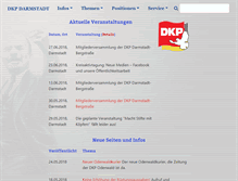 Tablet Screenshot of dkp-darmstadt.de